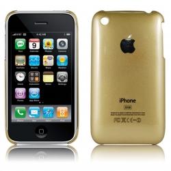 Gold Hard Back Case For Apple iPhone3G 3GS large image 0