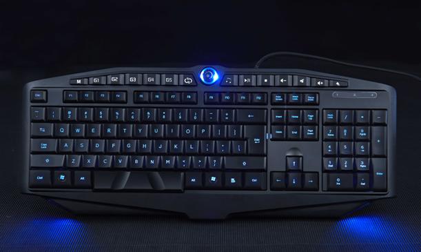 led professional gaming keyboard. large image 0