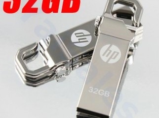 HP v250w 32GB USB Flash Pen Drive Keychain Memory Hook L