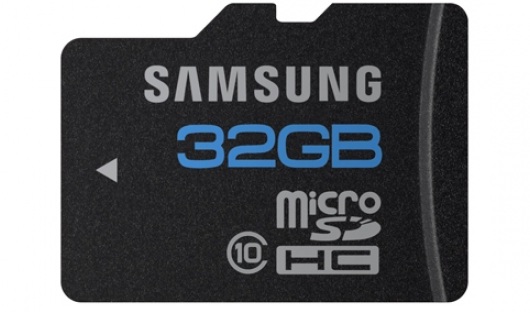 32 GB Samsung Class 10 High Speed Micro SD memory card large image 0