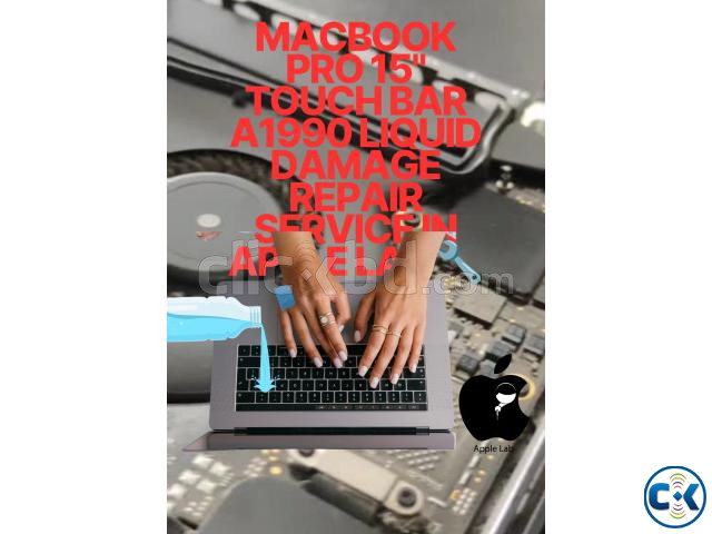 MacBook Pro 15 Touch Bar A1990 Liquid Damage Repair Service large image 0