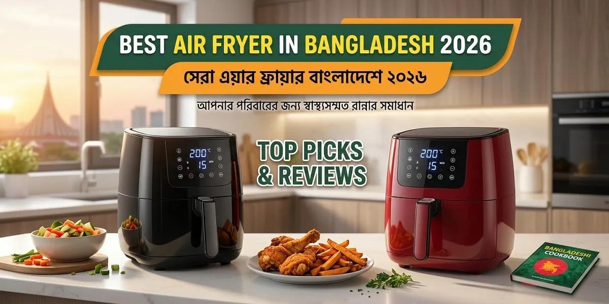 Best Air Fryer in Bangladesh 2026: Top 10 Models, Price, Types & Buying Guide