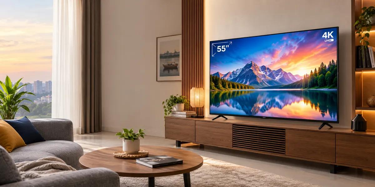 Best 55 Inch TV in Bangladesh 2026 – Price, Features & Buying Guide