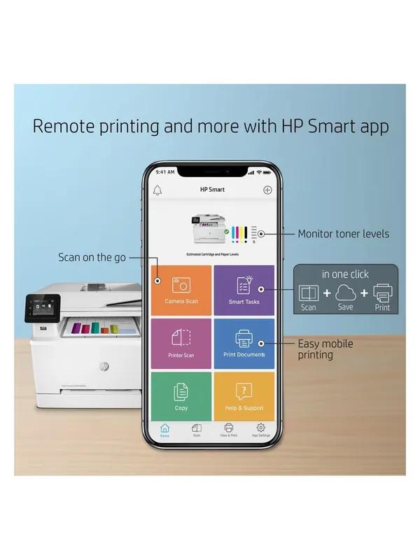 HP Color LaserJet Pro M283fdw Wireless All-in-One Laser Printer, Remote Mobile Print, Scan & Copy- image #6