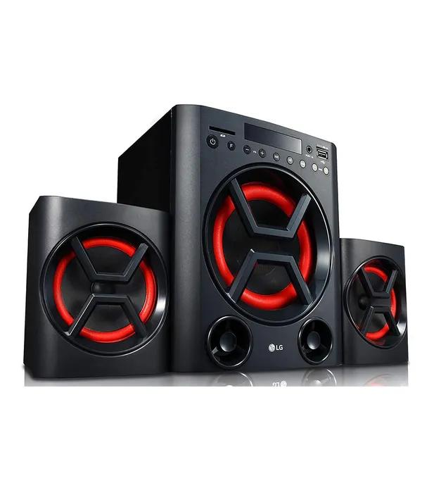 LG LK72B, Deep Bass, USB, SD Card and FM Radio 40 W Bluetooth Home Theatre Black, 2.1 Channel- image #1