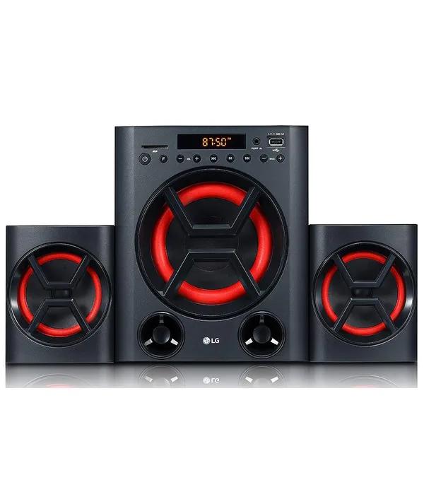LG LK72B, Deep Bass, USB, SD Card and FM Radio 40 W Bluetooth Home Theatre Black, 2.1 Channel- image #2