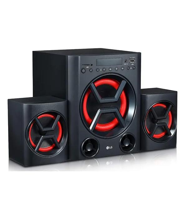 LG LK72B, Deep Bass, USB, SD Card and FM Radio 40 W Bluetooth Home Theatre Black, 2.1 Channel- image #4