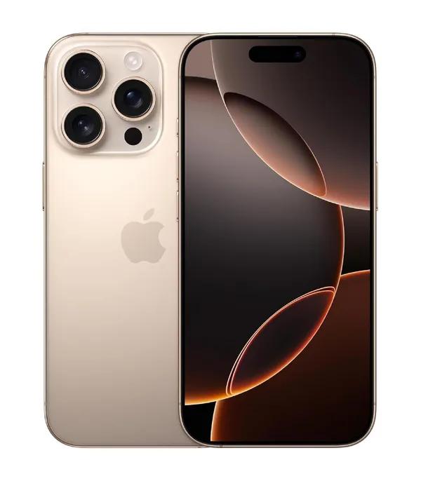 iPhone 16 Pro Max ( Desert Titanium, 256GB Storage, 8GB RAM) 48MP Fusion, 48MP Ultra Wide, Telephoto- image #1