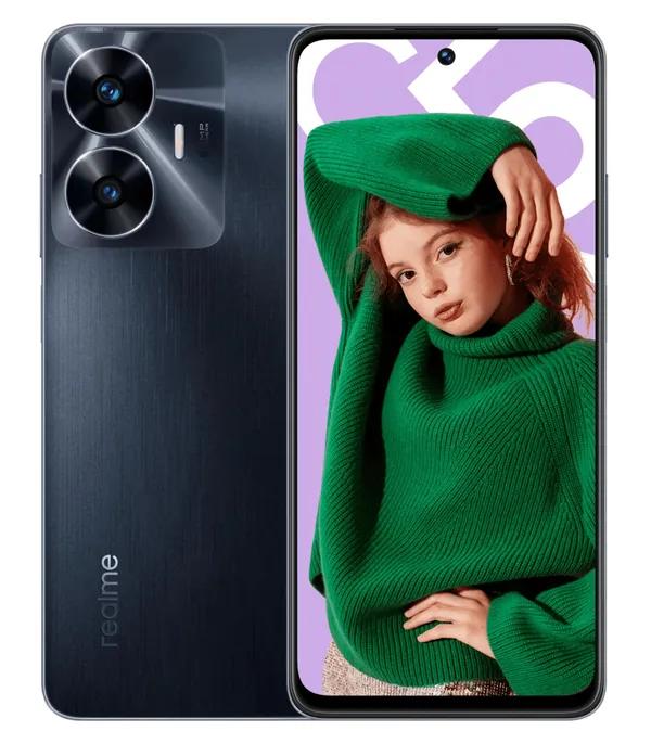 Realme C55 (Rainy Night 64 GB Storage, 6 GB RAM)