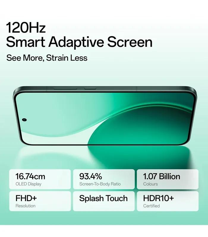 Oppo Reno14 5G (Mint Green, 256GB Storage, 12GB RAM)- image #4
