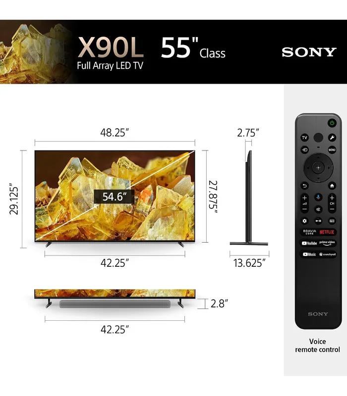 Sony Bravia XR-55X90L (55 inch) Ultra HD 4K LED Smart Google TV- thumbnail #6