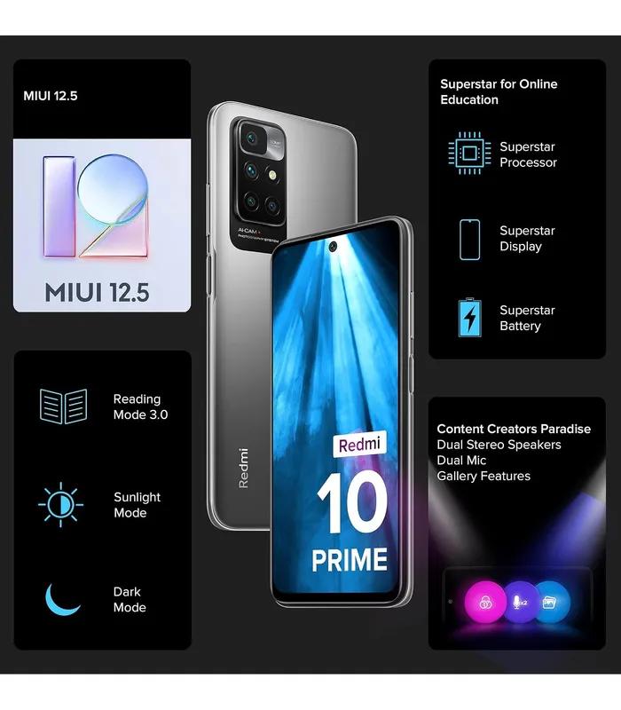 Redmi 10 Prime (Phantom Black, 64 GB) (4 GB RAM)- image #2