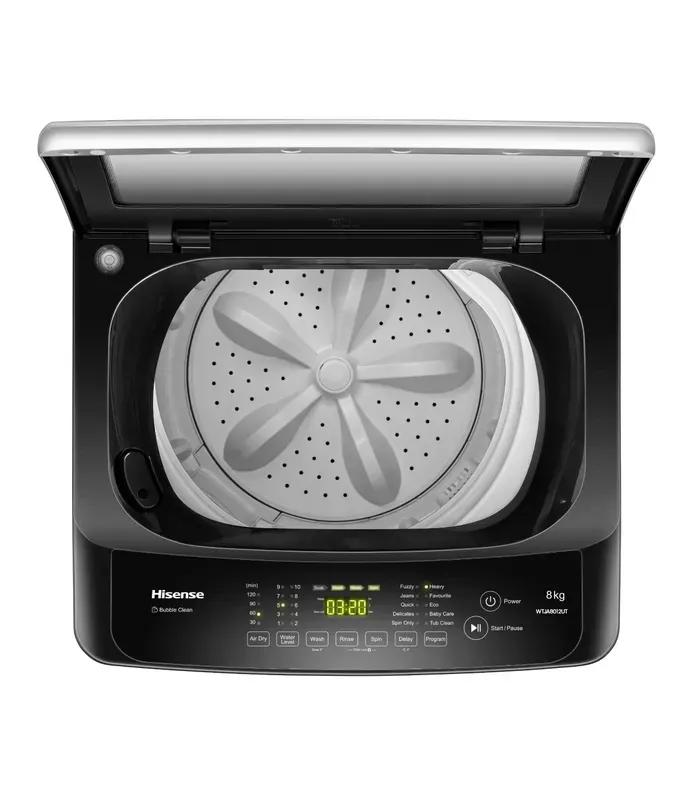 Hisense 8kg Top Load Washing Machine (WTJA8012UT/BD3)- thumbnail #2