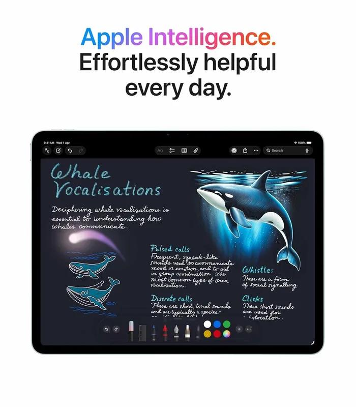 iPad Air M4 - 2026 (Space Gray, 128GB Storage, 12GB Unified Memory) 11-inch Liquid Retina Display All-Day Battery Life- thumbnail #4
