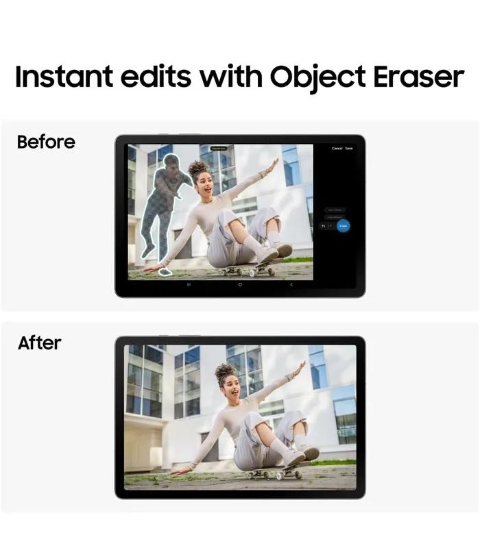 Samsung Galaxy Tab S10 Lite with AI (Gray, 128GB Storage, 6GB RAM) Wi-Fi Tablet- thumbnail #3