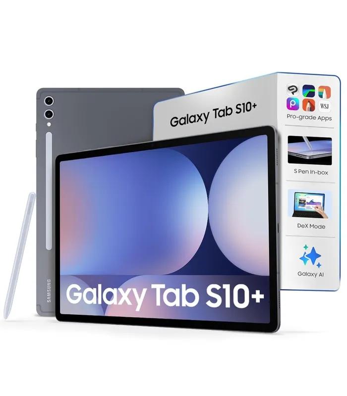 Samsung Galaxy Tab S10+ (Moonstone Gray, 256GB Storage, 12GB RAM) Wi-Fi Tablet