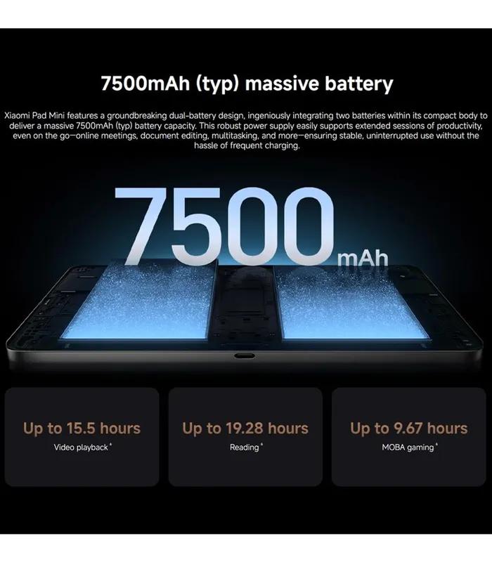 Xiaomi Pad Mini (Gray, 256GB Storage, 8GB RAM) 8.8-inch Table- thumbnail #5