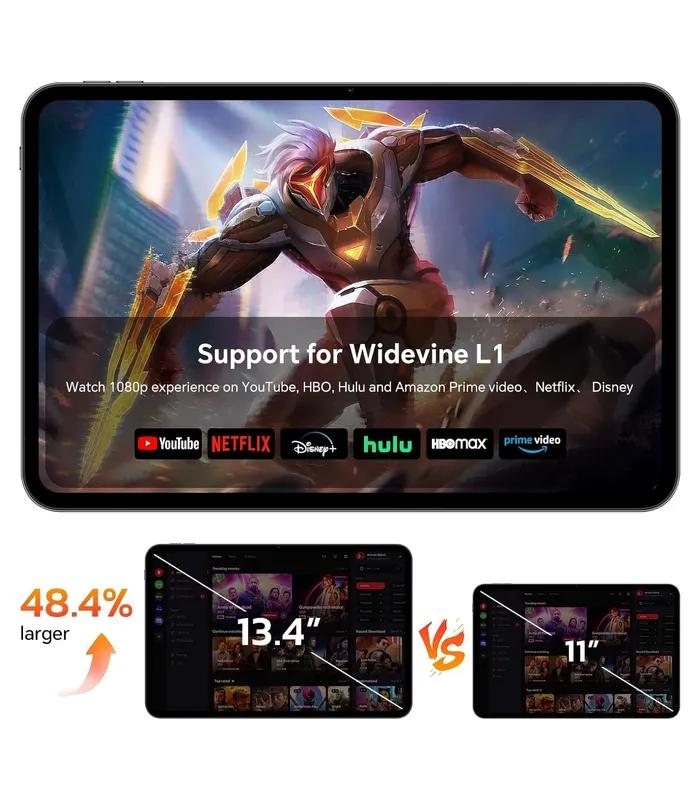 Teclast T65 (LTE)  (Space Gray, 128GB Storage, 8GB RAM) 13.4 Inch Space Gray Tablet- thumbnail #3