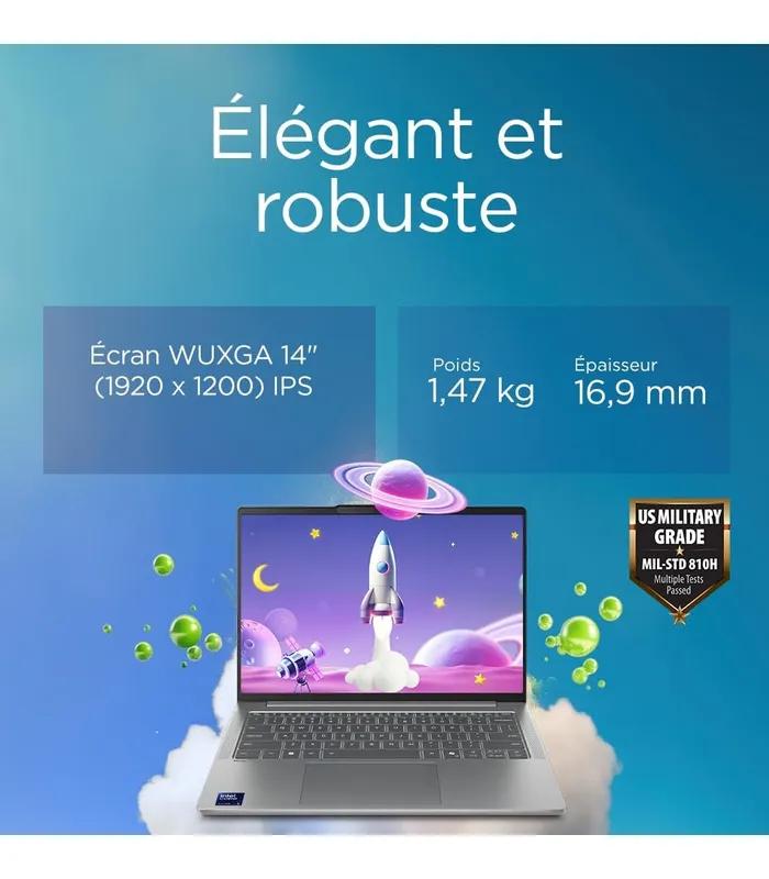 Lenovo IdeaPad Slim 5 14IMH10 Core Ultra 5 135H (Platinum Gray, 512GB SSD, 16GB DDR5-5600 RAM) 14" WUXGA Laptop- thumbnail #3
