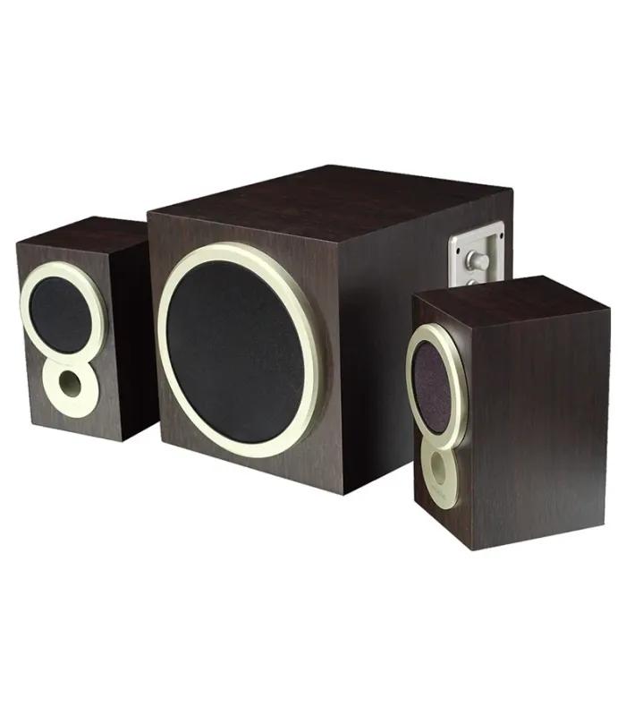 Microlab TMN8BT 2.1 Multimedia Wooden Bluetooth Speaker