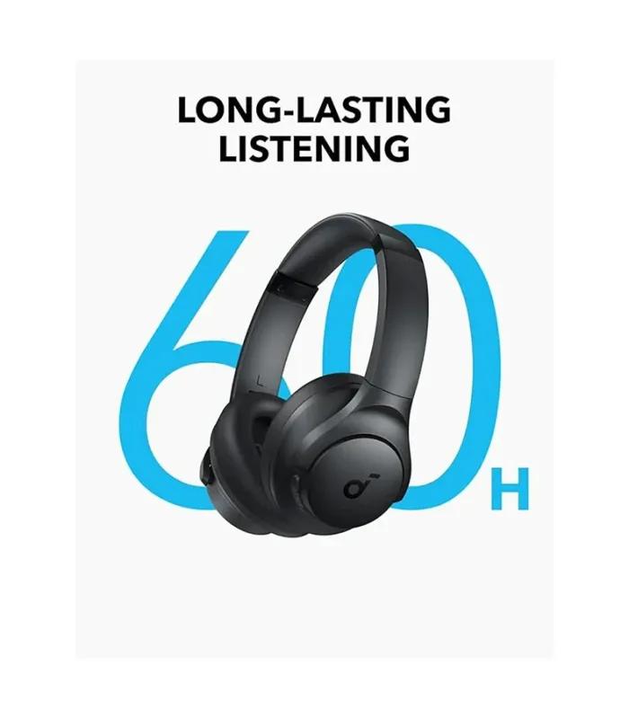 Anker Soundcore Q11i Bluetooth Headphone (Black)- thumbnail #3