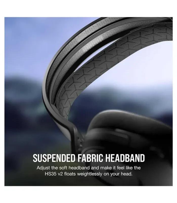 Corsair HS35 V2 Stereo Multiplatform Wired Gaming Headphone- thumbnail #6