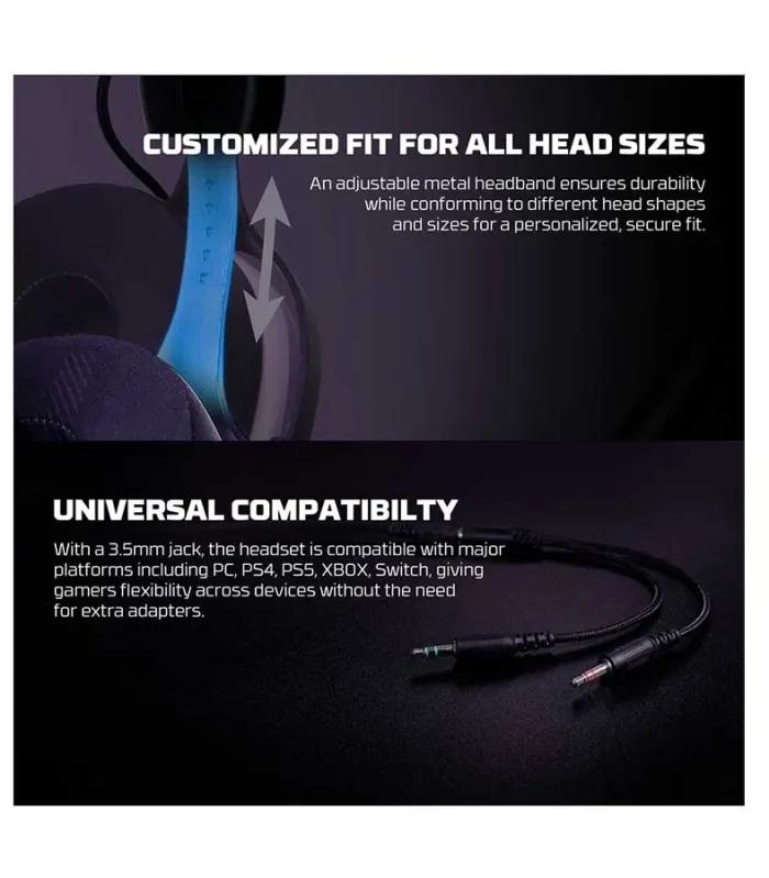 Fantech Carbon MH92 Wired Gaming Headphone- thumbnail #3