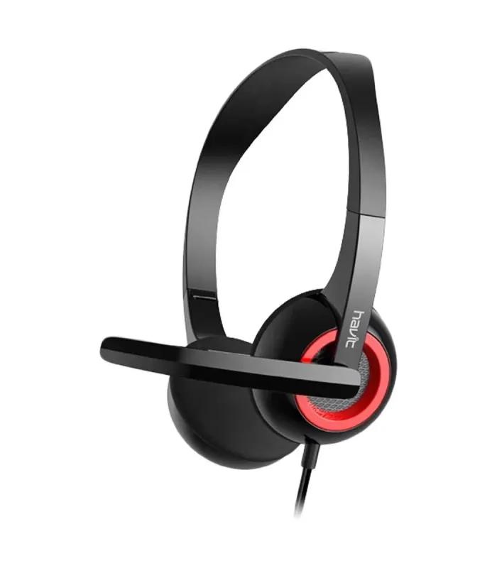 Havit H202d 3.5mm Double Plug Wired Headphone