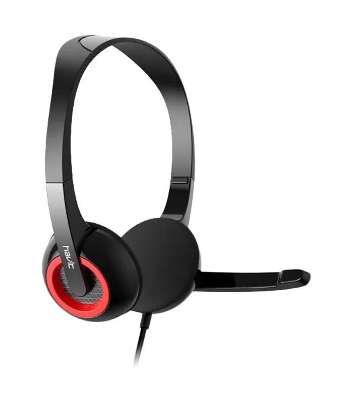 Havit H202d 3.5mm Double Plug Wired Headphone- thumbnail #3