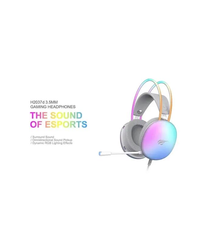 Havit Gamenote H2037d RGB Wired Gaming Headphone- thumbnail #2
