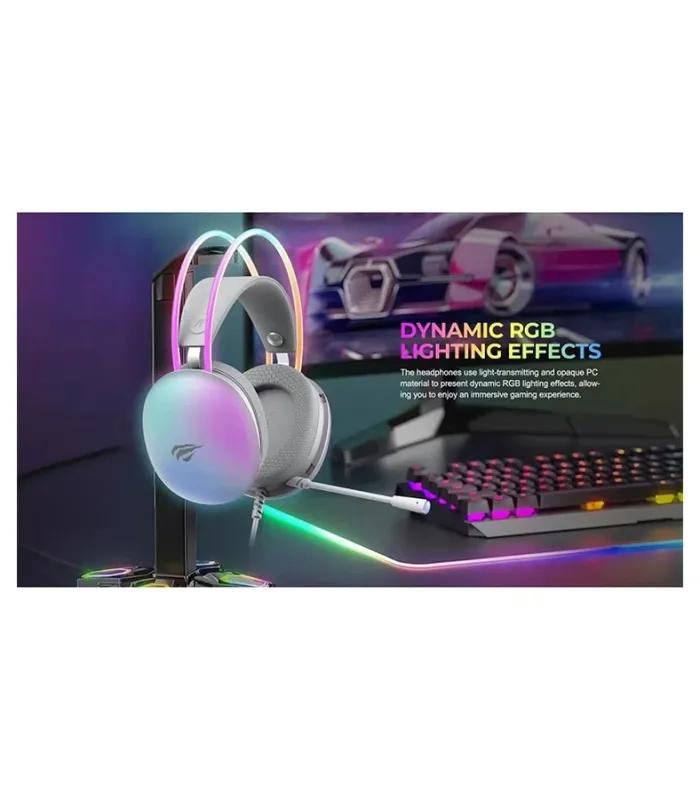 Havit Gamenote H2037d RGB Wired Gaming Headphone- thumbnail #3