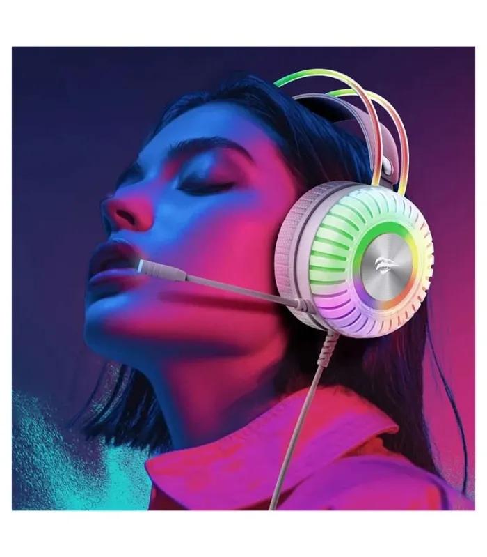 Havit Gamenote H2046U Wired RGB Gaming Headphone- thumbnail #2