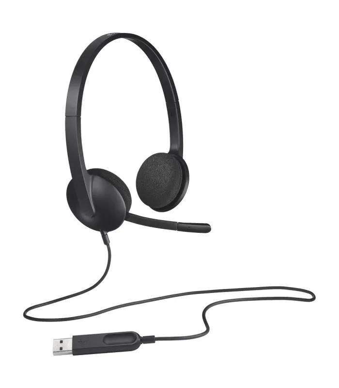 Logitech H340 USB Computer Headset with Microphone- thumbnail #2