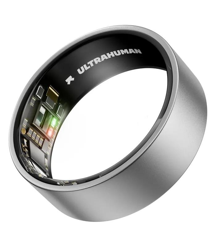 ULTRAHUMAN AIR Smart Ring, Sleep & Fitness Tracker, Raw Titanium