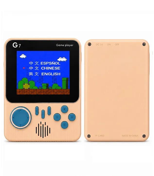 G7 Handheld Kids Game Player & Game Box – Pink Edition