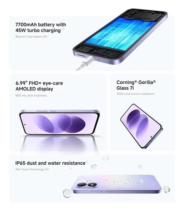 Redmi Note 17 4G ( Sky teal, 128GB)- thumbnail #3