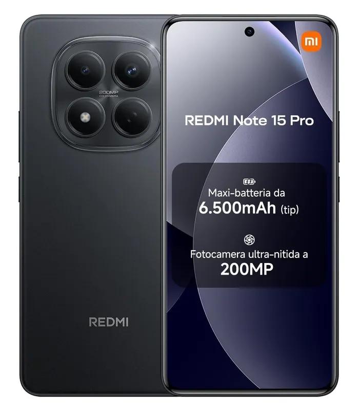 Redmi Note 15 Pro 4G (Black, 256GB Storage)