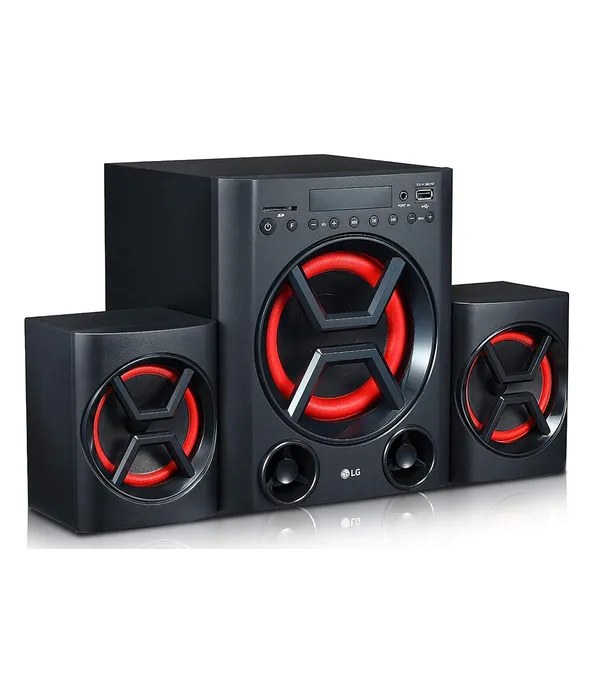 LG LK72B, Deep Bass, USB, SD Card and FM Radio 40 W Bluetooth Home Theatre Black, 2.1 Channel- image #4