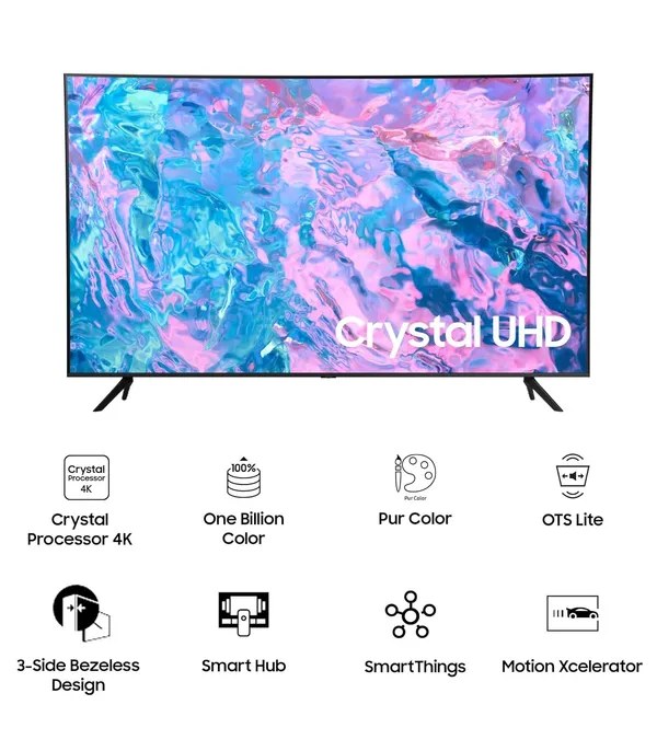 Samsung UA43CU7700 (43 inch) Ultra HD 4K LED Smart Tizen TV- image #5