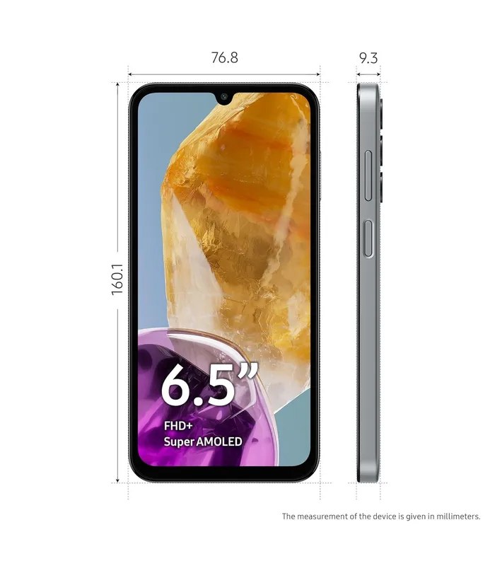 Samsung Galaxy M15 (Stone Grey, 128GB Storage, 6GB RAM)- image #2