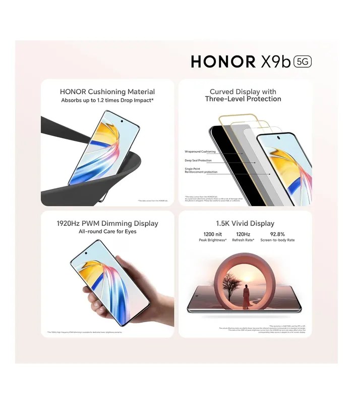 Honor X9b 5G (Midnight Black, 256GB Storage, 12GB RAM)- image #5