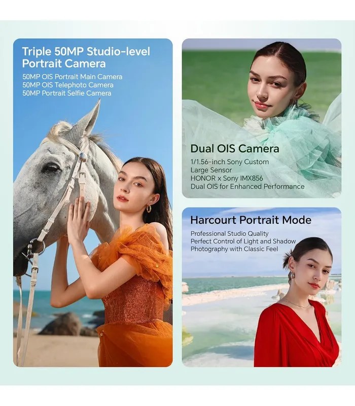 Honor 200 (Black, 256GB Storage, 8GB RAM)- image #3