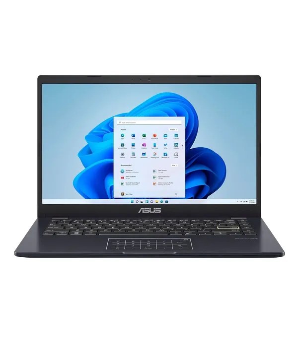 Asus Intel Pentium Quad Core 14" Display - (Star Black, 256GB SSD Storage, 4GB RAM) E410MA Laptop- image #1