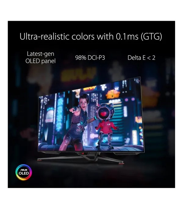 Asus ROG Swift OLED PG42UQ 41.5" 4K OLED Gaming Monitor- image #3