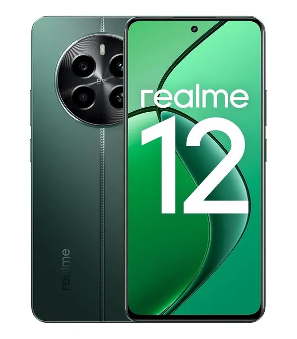 Realme 12 4G (Green, 64GB Storage, 6GB RAM) 108MP AI triple-camera- image #1