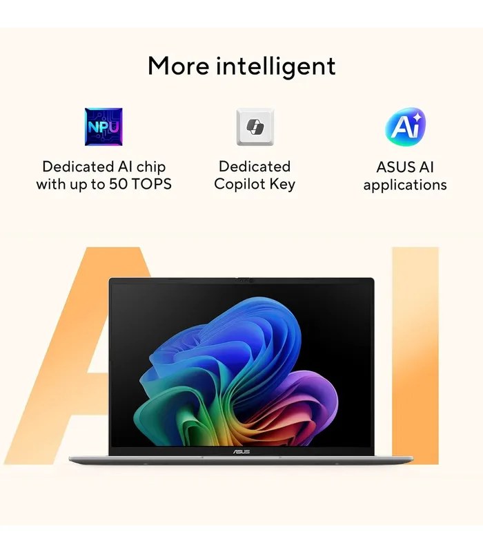Asus Vivobook 16 M1607GA Ryzen AI 7 445 (Quiet Blue, 512GB SSD, 16GB DDR5 RAM) 16 inch WUXGA Laptop- image #6