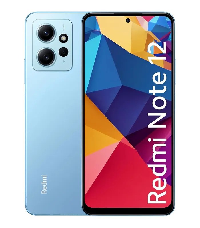 Redmi Note 12 (Ice Blue, 128 GB Storage, 6 GB RAM)- image #1