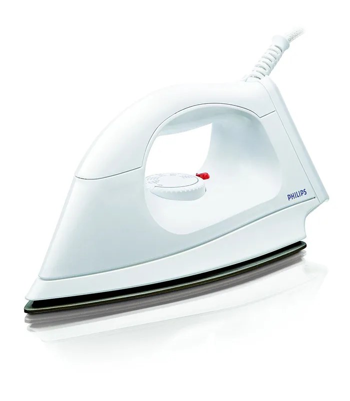 Philips HI113 1000-Watt Plastic Body PTFE Coating Dry Iron- image #1