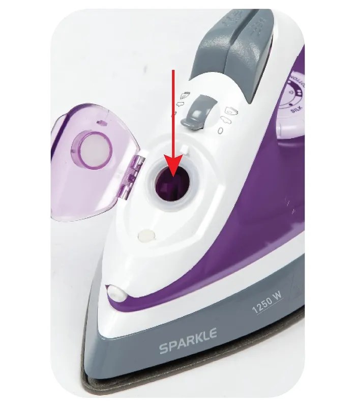 HAVELLS Sparkle 1250 W Steam Iron with Teflon Coated Sole Plate- image #4
