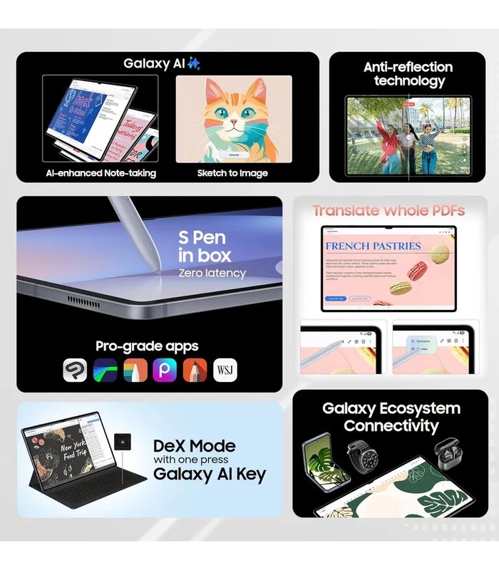 Samsung Galaxy Tab S10 Ultra (Platinum Silver, 256GB Storage, 12GB RAM) Wi-Fi Tablet- image #4